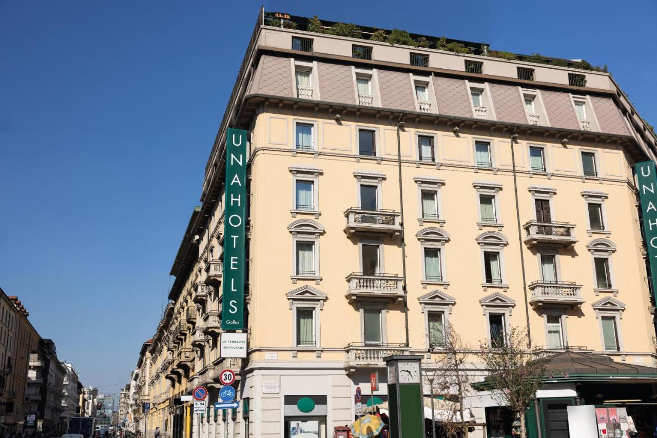 Unahotels Galles Milano Exterior foto
